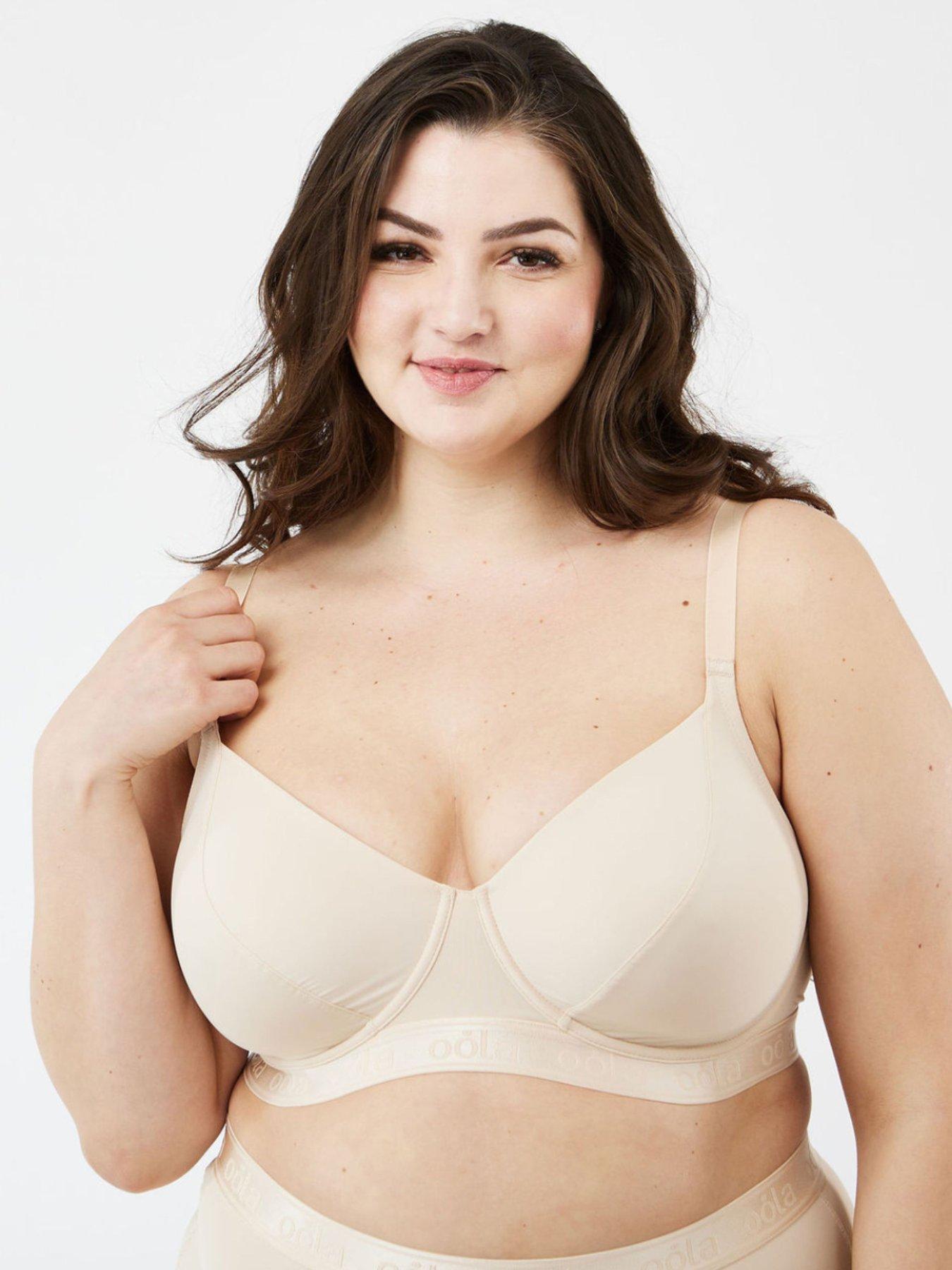 Lauma Lingerie Women's Half Padded Bra, Collection Everyday, Size 32C Beige  at  Women's Clothing store