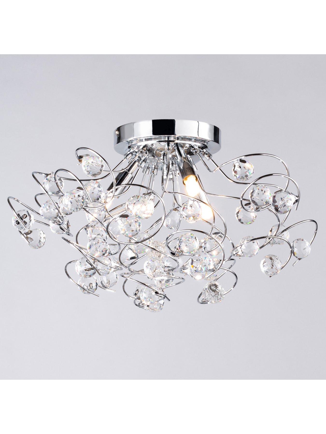  image of bhs-lila-flush-ceiling-light