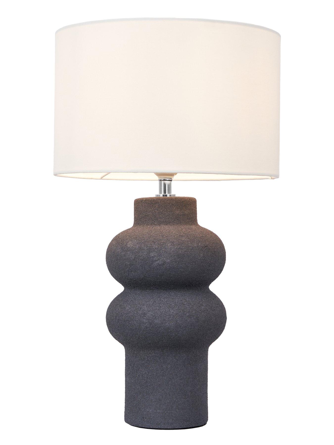  image of the-very-collection-bay-double-bump-table-lamp