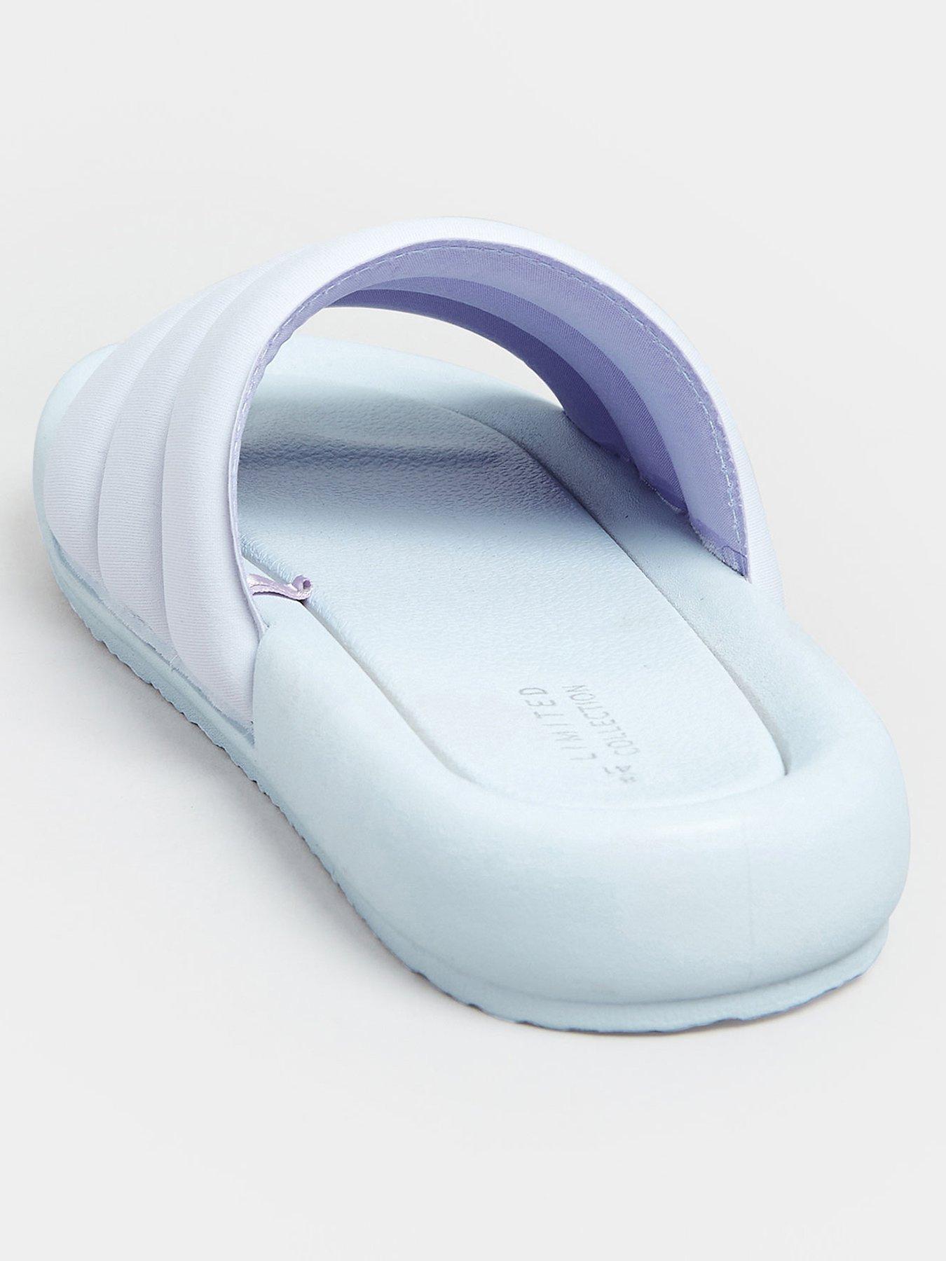 stillFront image of yours-wide-fit-padded-slider--nbsplilac