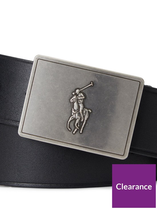 back image of polo-ralph-lauren-pp-plaque-leather-belt