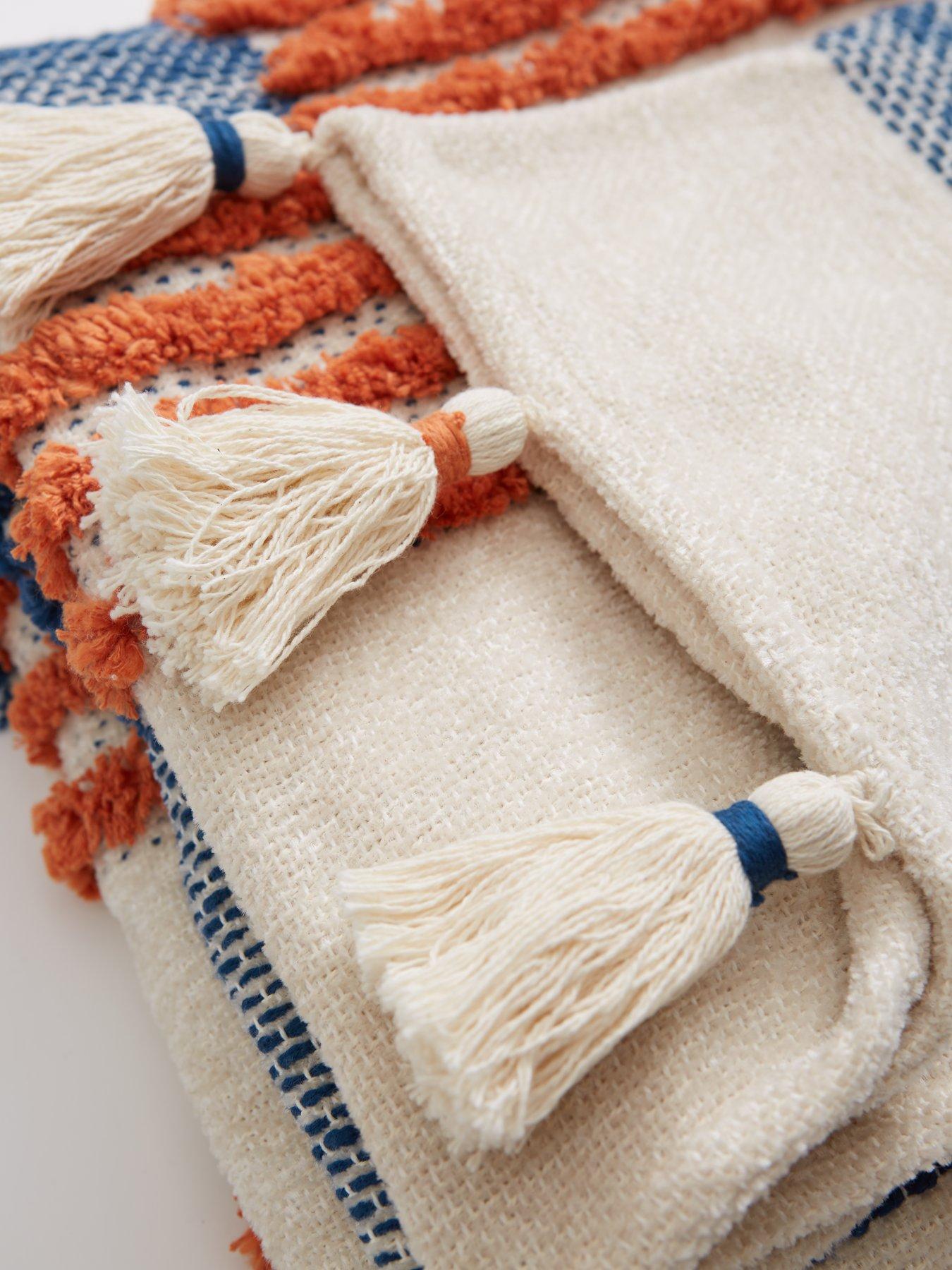  image of very-home-global-blend-tufted-throw-multi