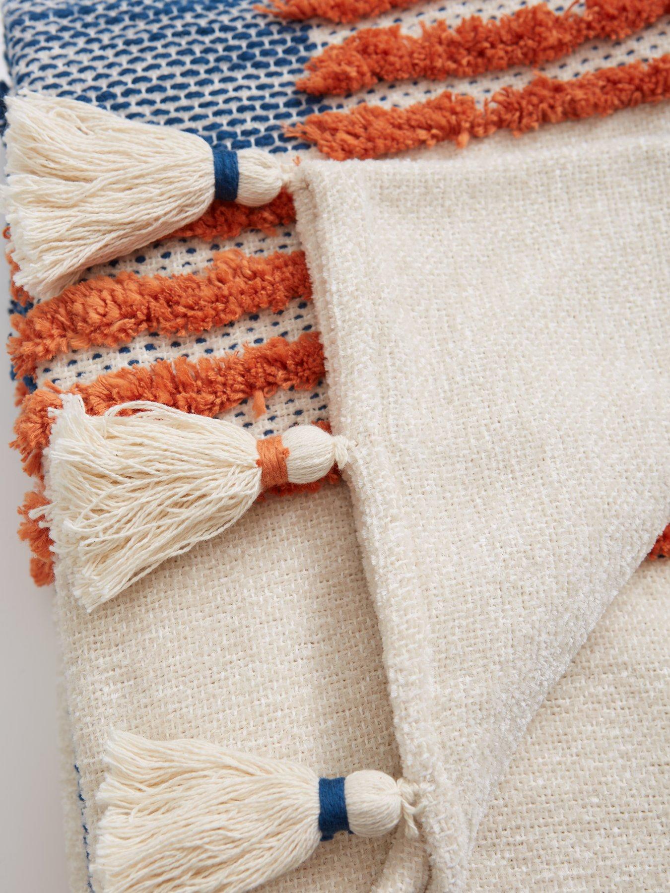  image of very-home-global-blend-tufted-throw-multi