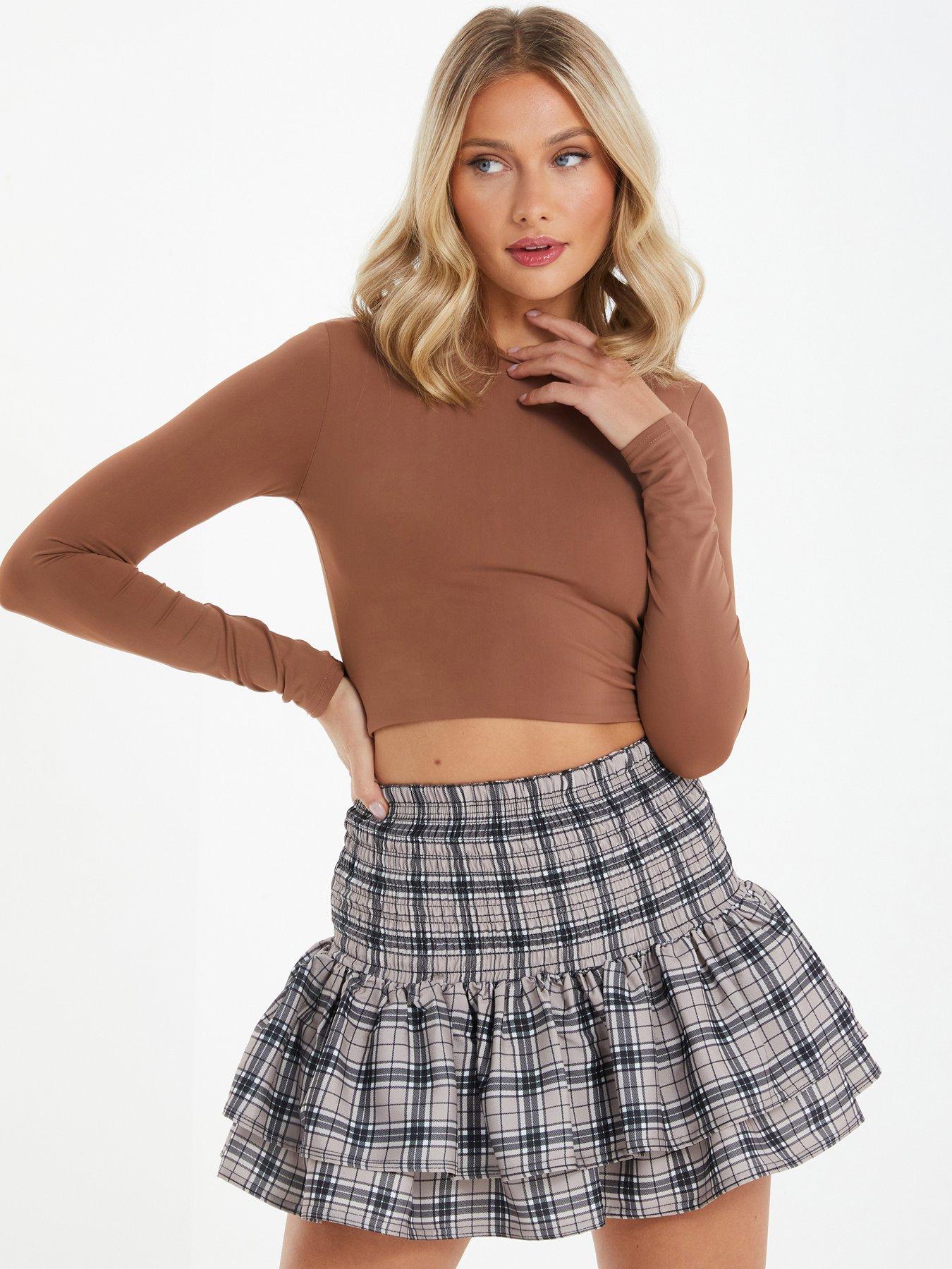 Plaid maxi skirt discount quiz