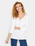  image of long-tall-sally-white-henley-top