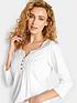  image of long-tall-sally-white-henley-top
