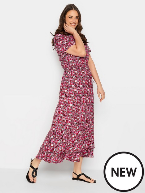 long-tall-sally-pinkred-floral-midaxi-dress