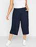  image of yours-jersey-culotte-navy