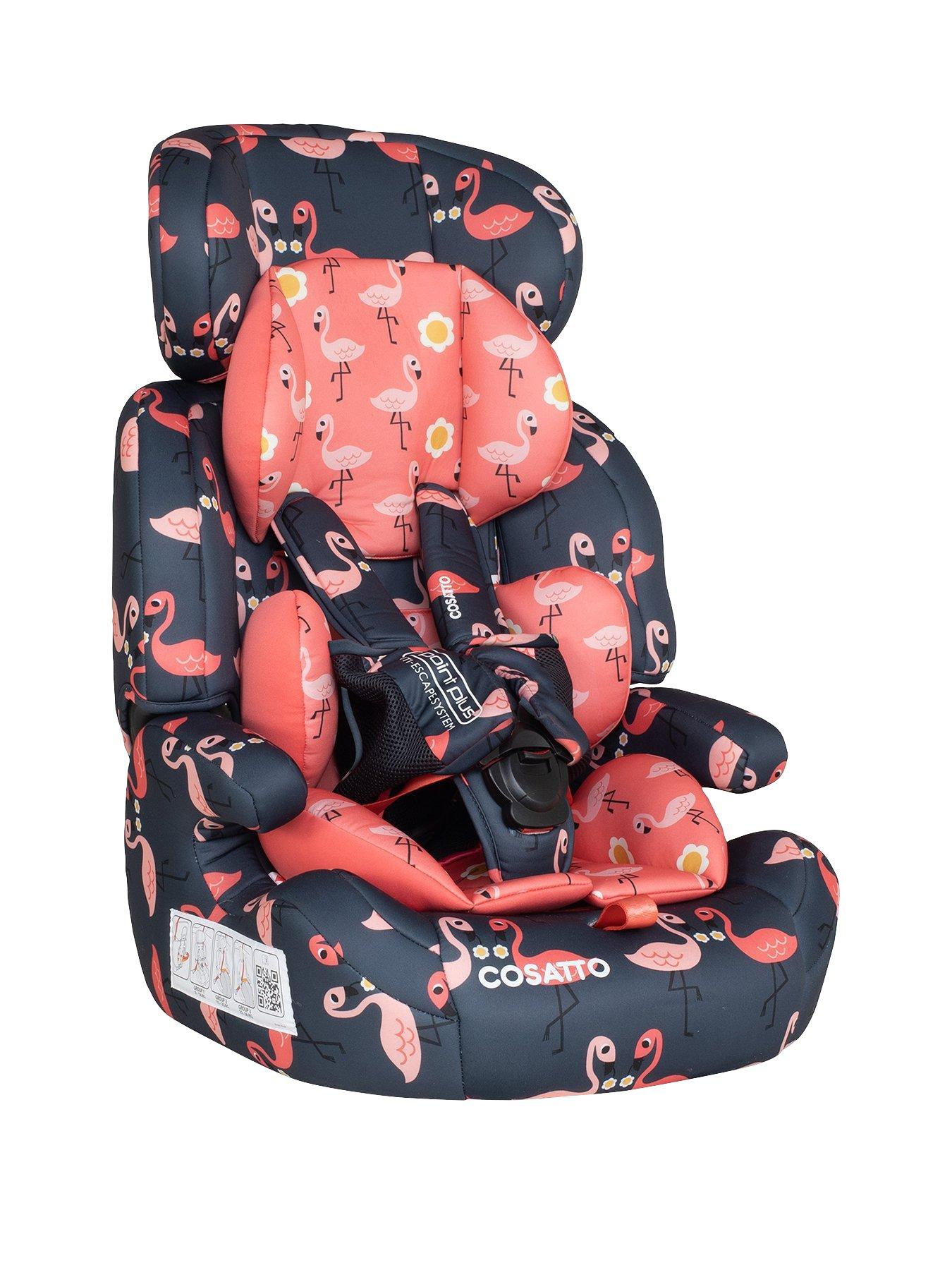 Image 2 of 4 of Cosatto Zoomi Group 123 Car Seat (9-36kg) - Pretty Flamingo