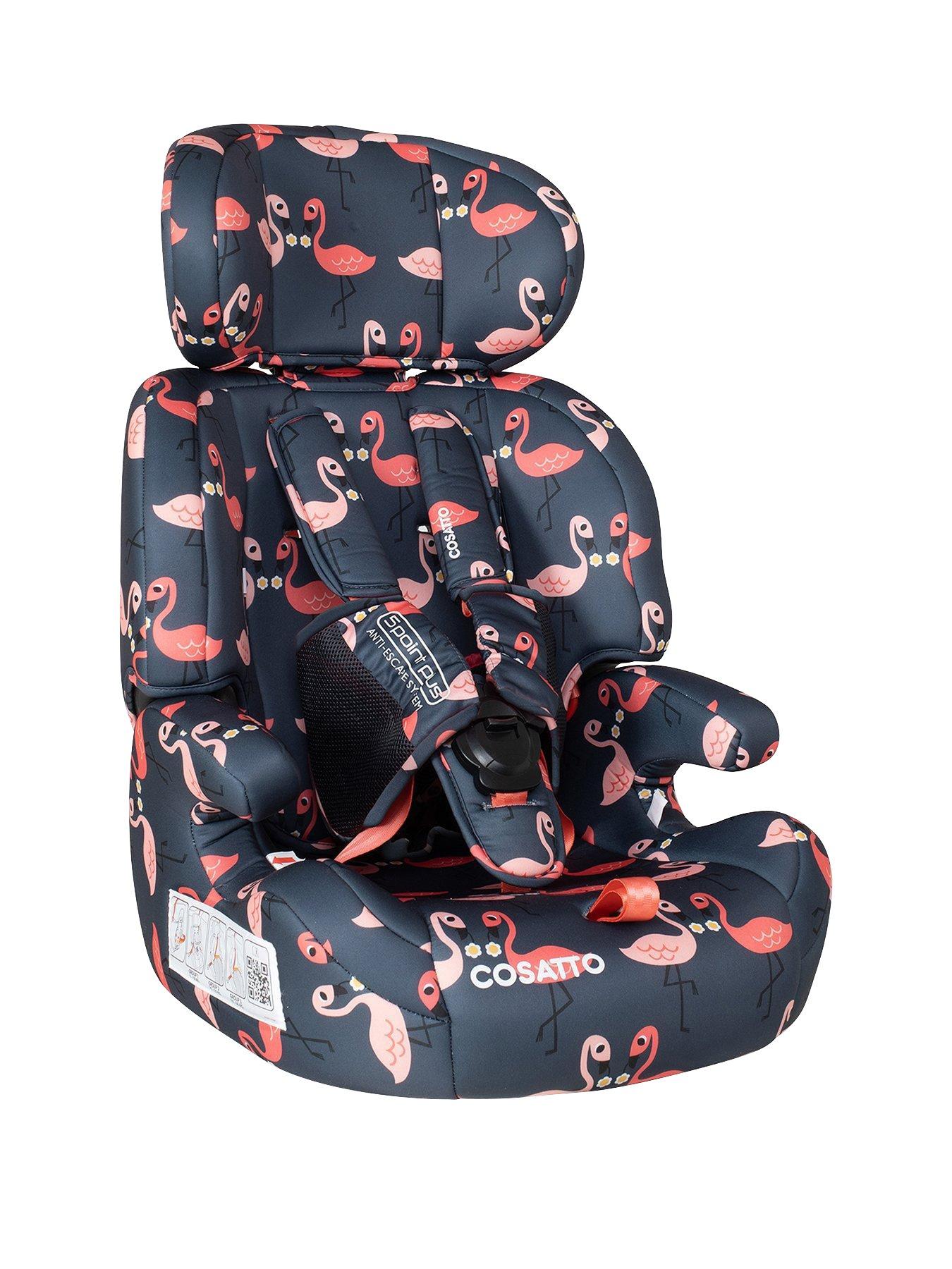 Image 3 of 4 of Cosatto Zoomi Group 123 Car Seat (9-36kg) - Pretty Flamingo