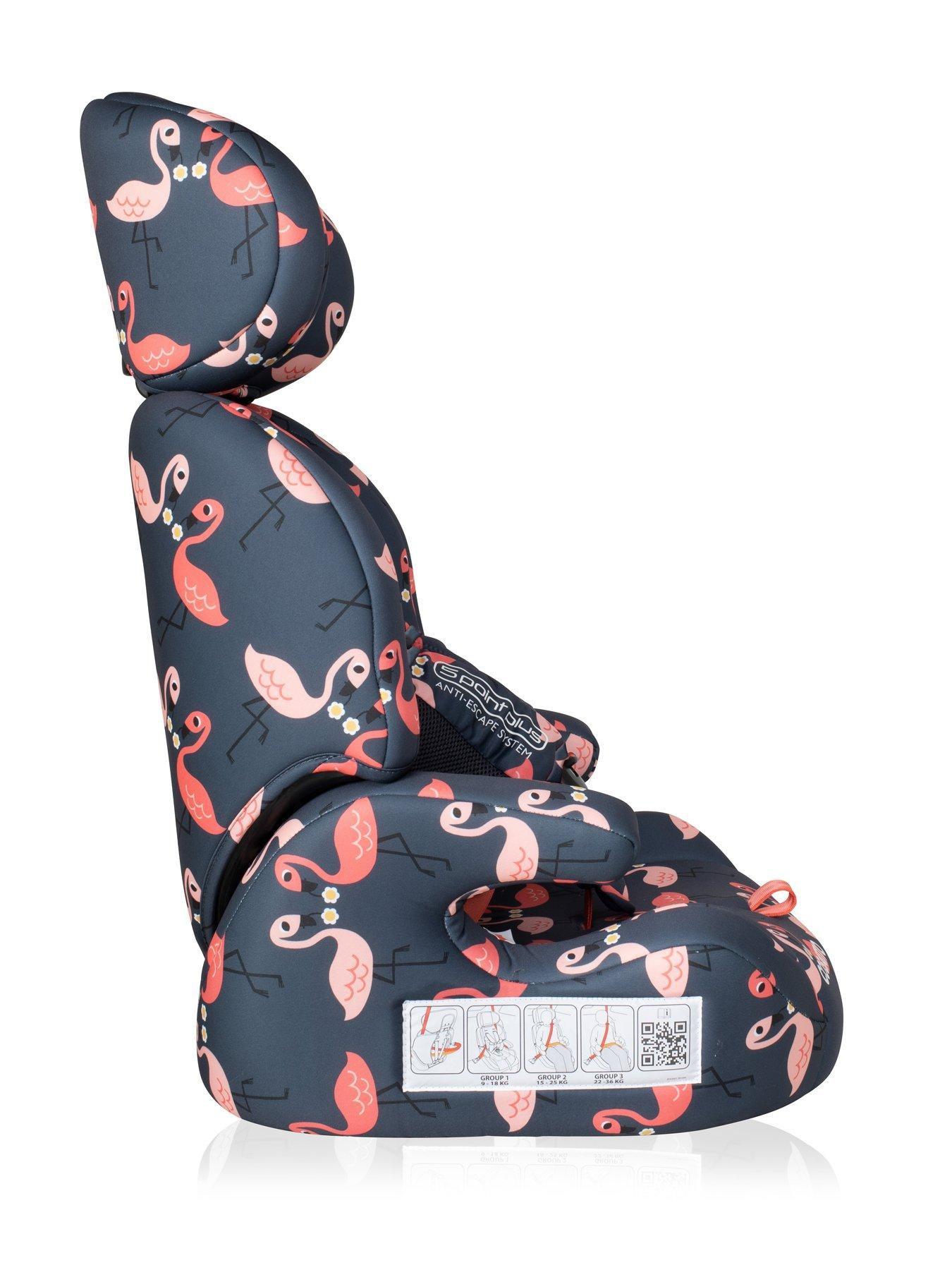 Image 4 of 4 of Cosatto Zoomi Group 123 Car Seat (9-36kg) - Pretty Flamingo
