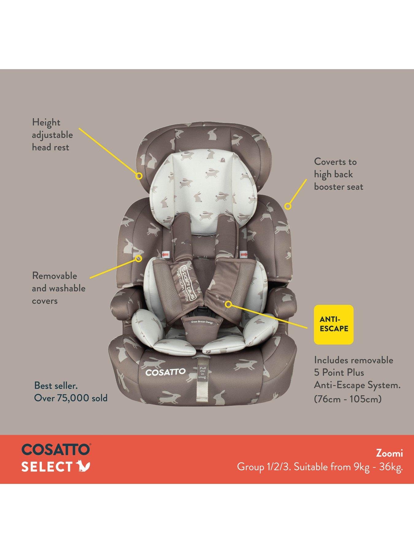  image of cosatto-zoomi-group-123-car-seat-9-36kg-cosatto-carnival