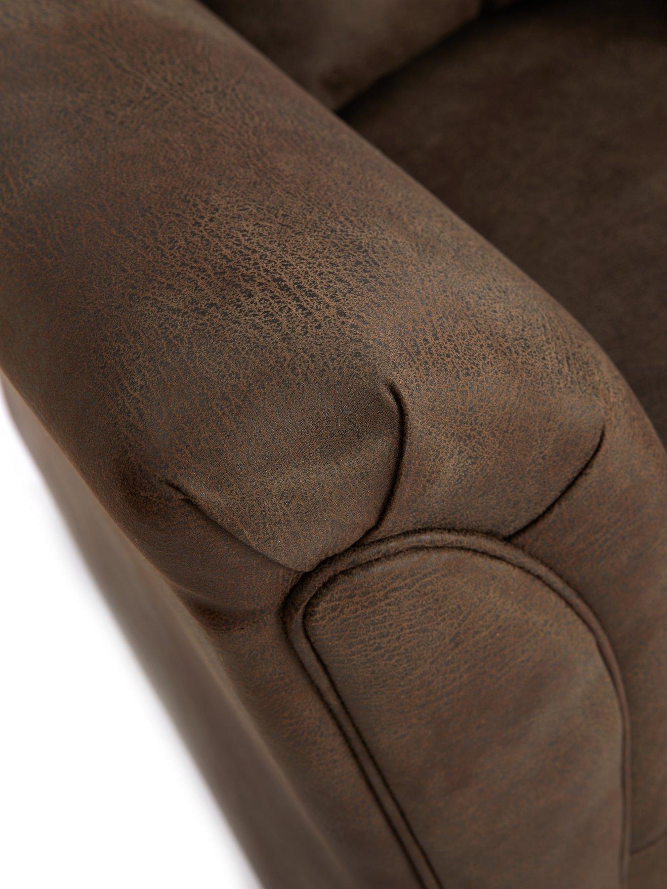  image of very-home-dury-leather-look-2-seater-sofanbsp--fscreg-certified
