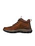  image of skechers-respected-mid-top-leather-moc-toe-lace-up-boot