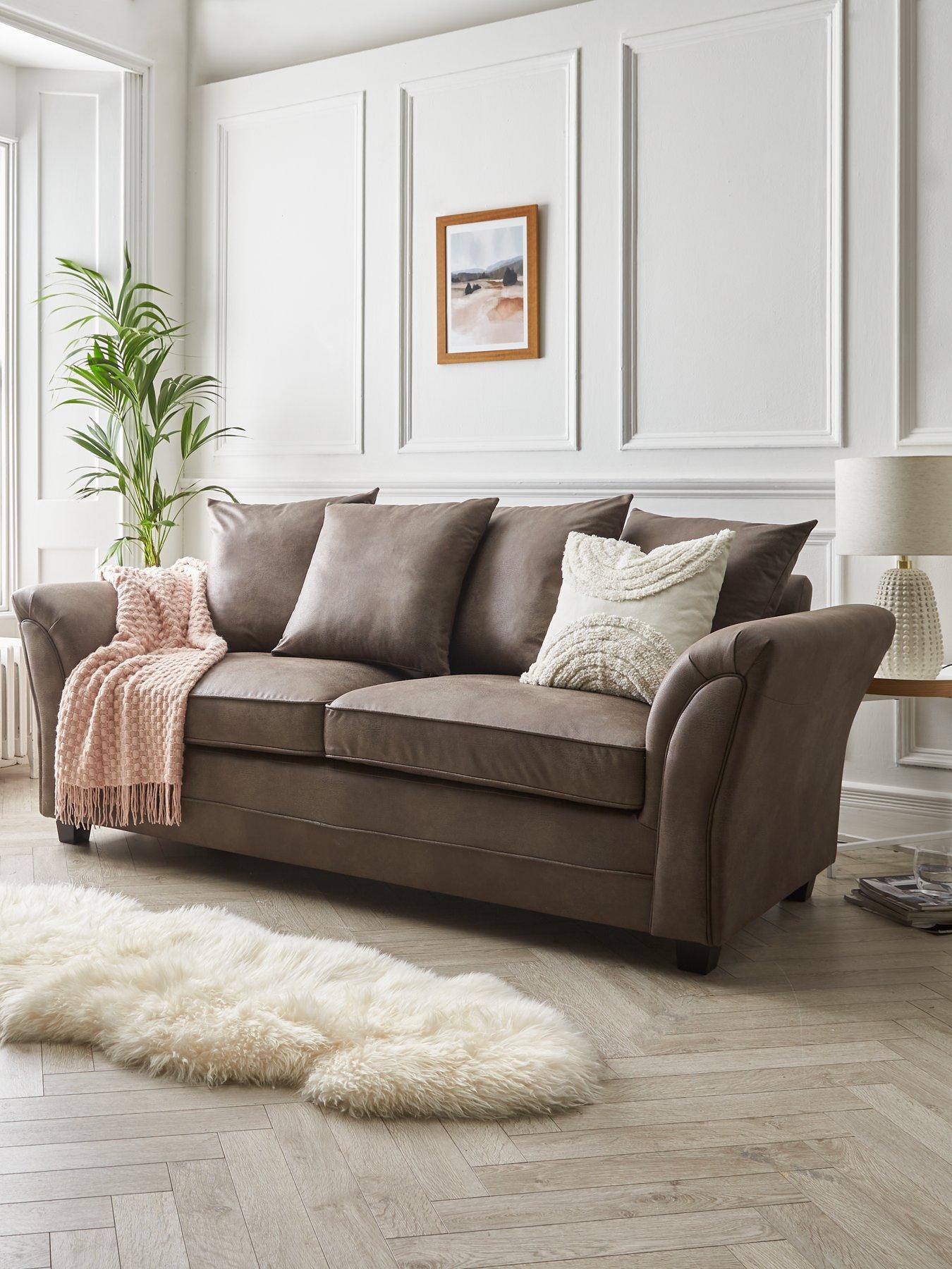 Littlewoods leather deals sofas