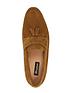  image of dune-london-dune-bart-suede-loafers-light-brown