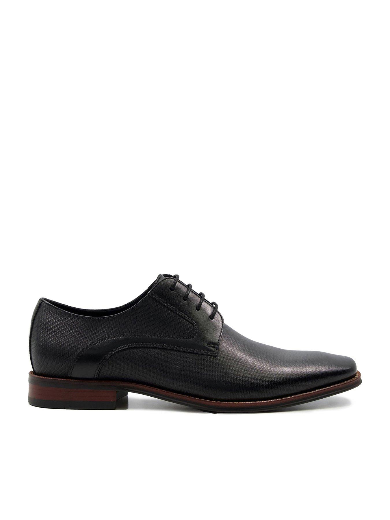 Image 1 of 4 of Dune London Stoney Formal Lace Up Shoe - Black