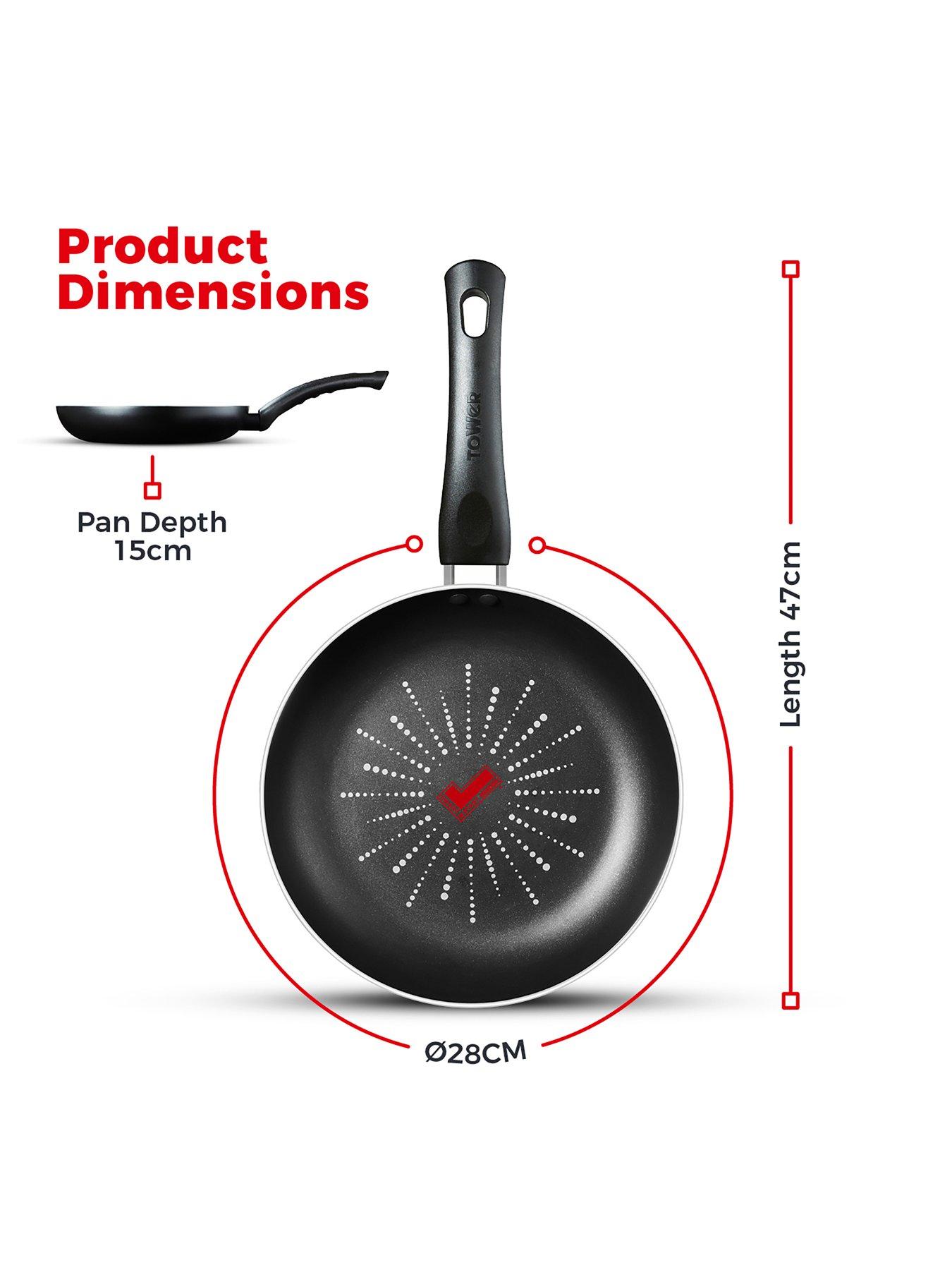  image of tower-smartstart-classic-28-cm-frying-pan