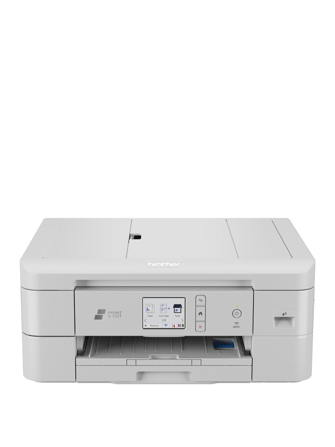 undefined DCPJ1800DW All-in-One Colour Wireless Inkjet Printer with Automatic Paper Cutter