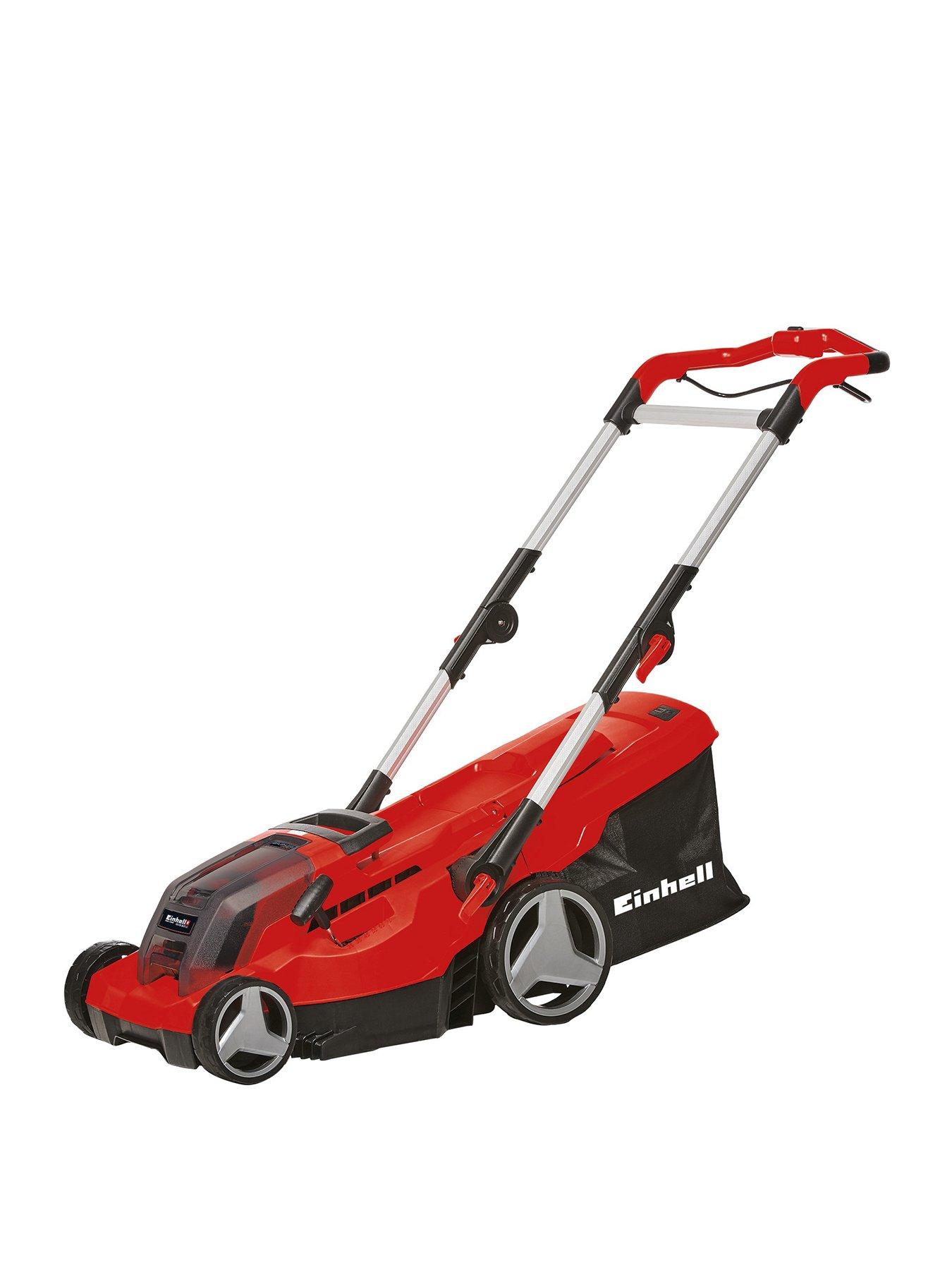  image of einhell-ge-cm-3637-li-solo-cordless-mower-36v-37cm-width--nbspbody-only