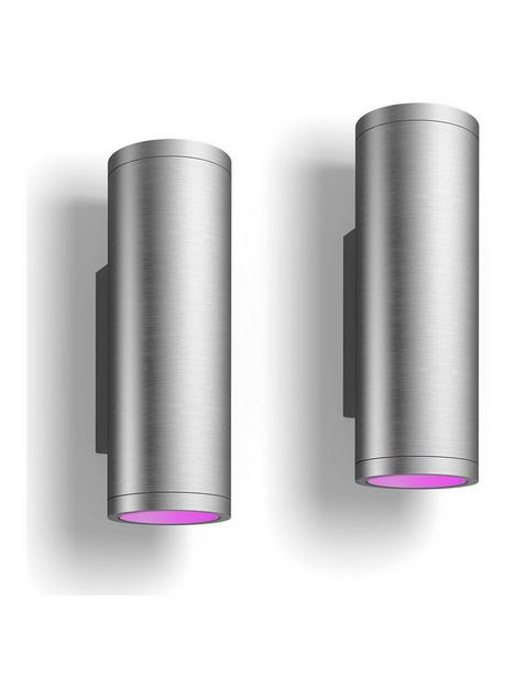 philips-hue-hue-appear-white-and-colour-ambiance-smart-outdoor-wall-light-innox-twin-pack
