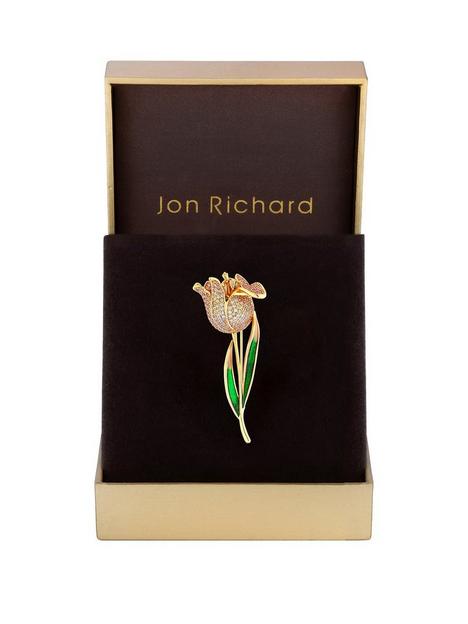 jon-richard-gold-plated-yellow-flower-brooch-gift-boxed