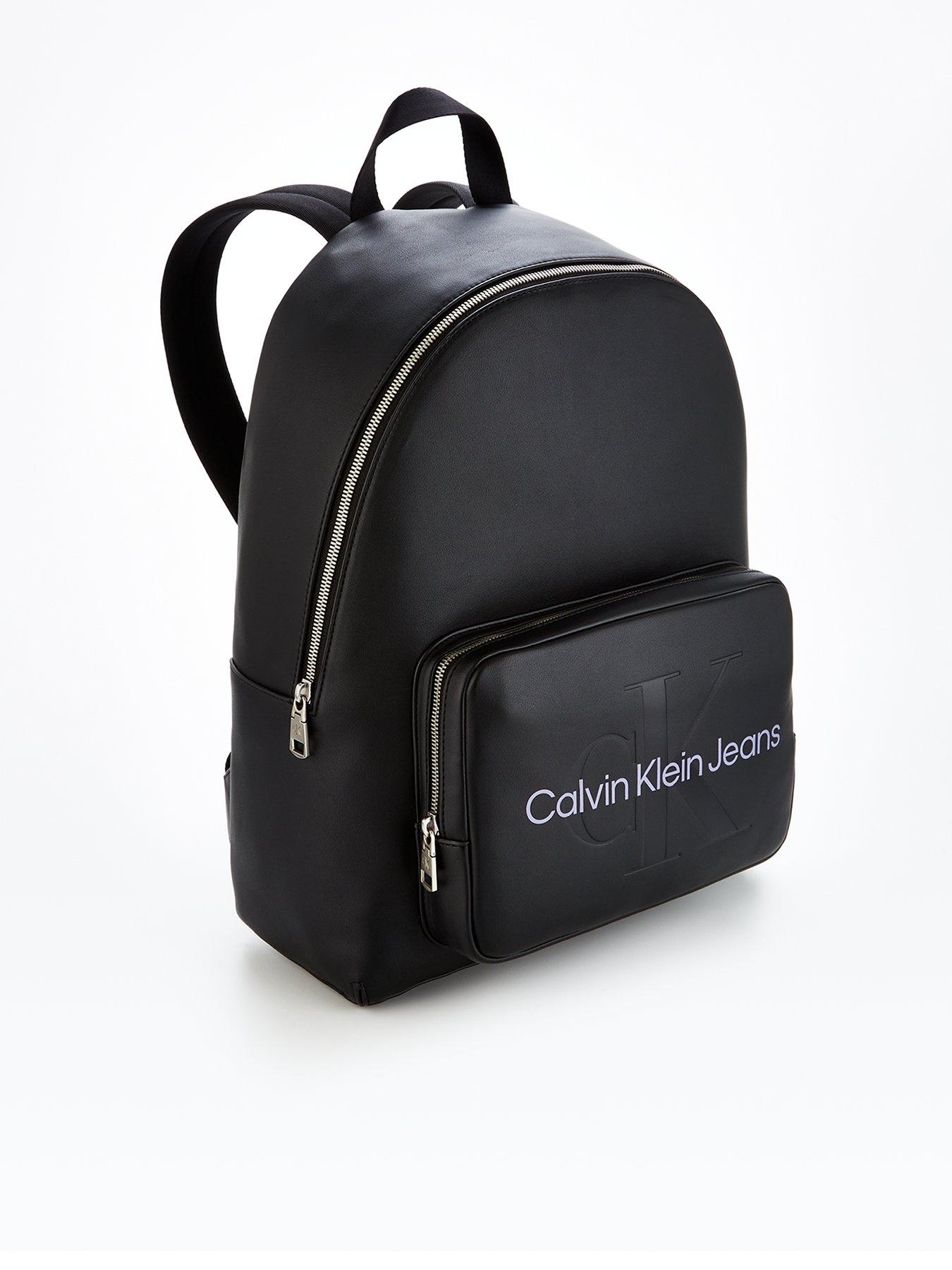 Calvin Klein Jeans Sculpted Campus Backpack Black littlewoods