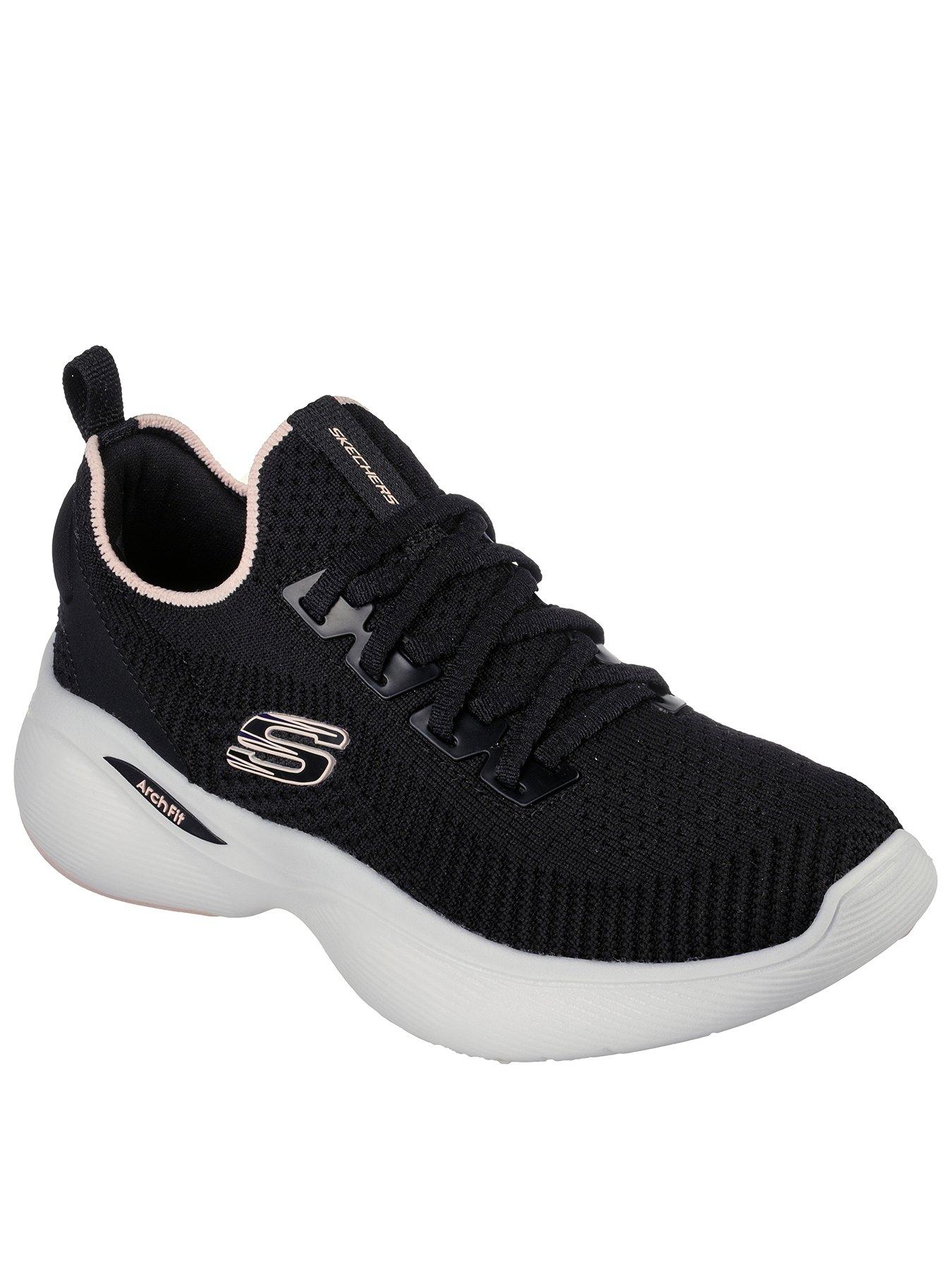 Skechers stretch hotsell knit slip on