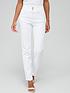  image of v-by-very-sculpt-straight-fit-jean-with-stretch-white