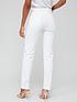  image of v-by-very-sculpt-straight-fit-jean-with-stretch-white