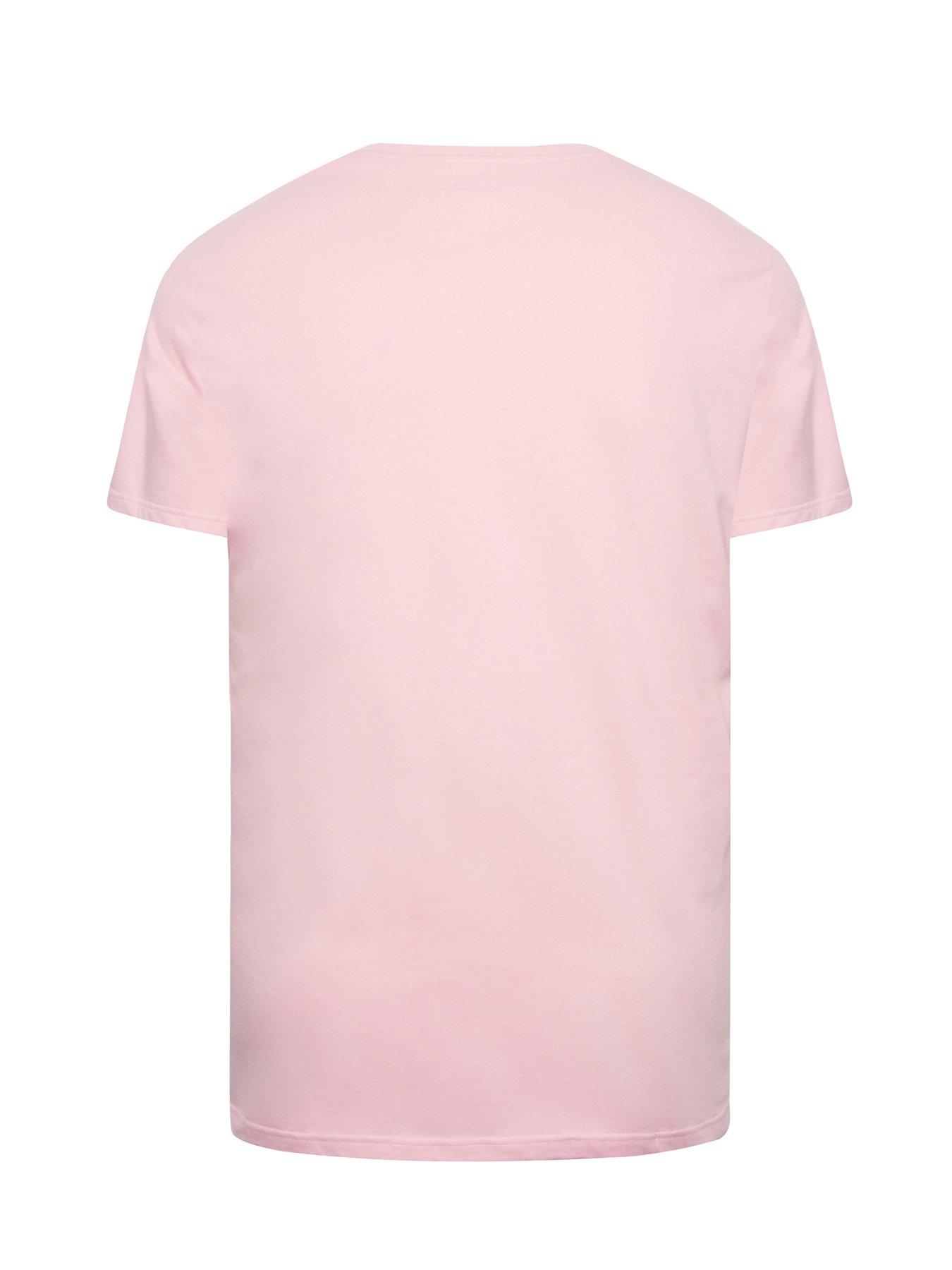  image of badrhino-plain-t-shirt-orchid-pink
