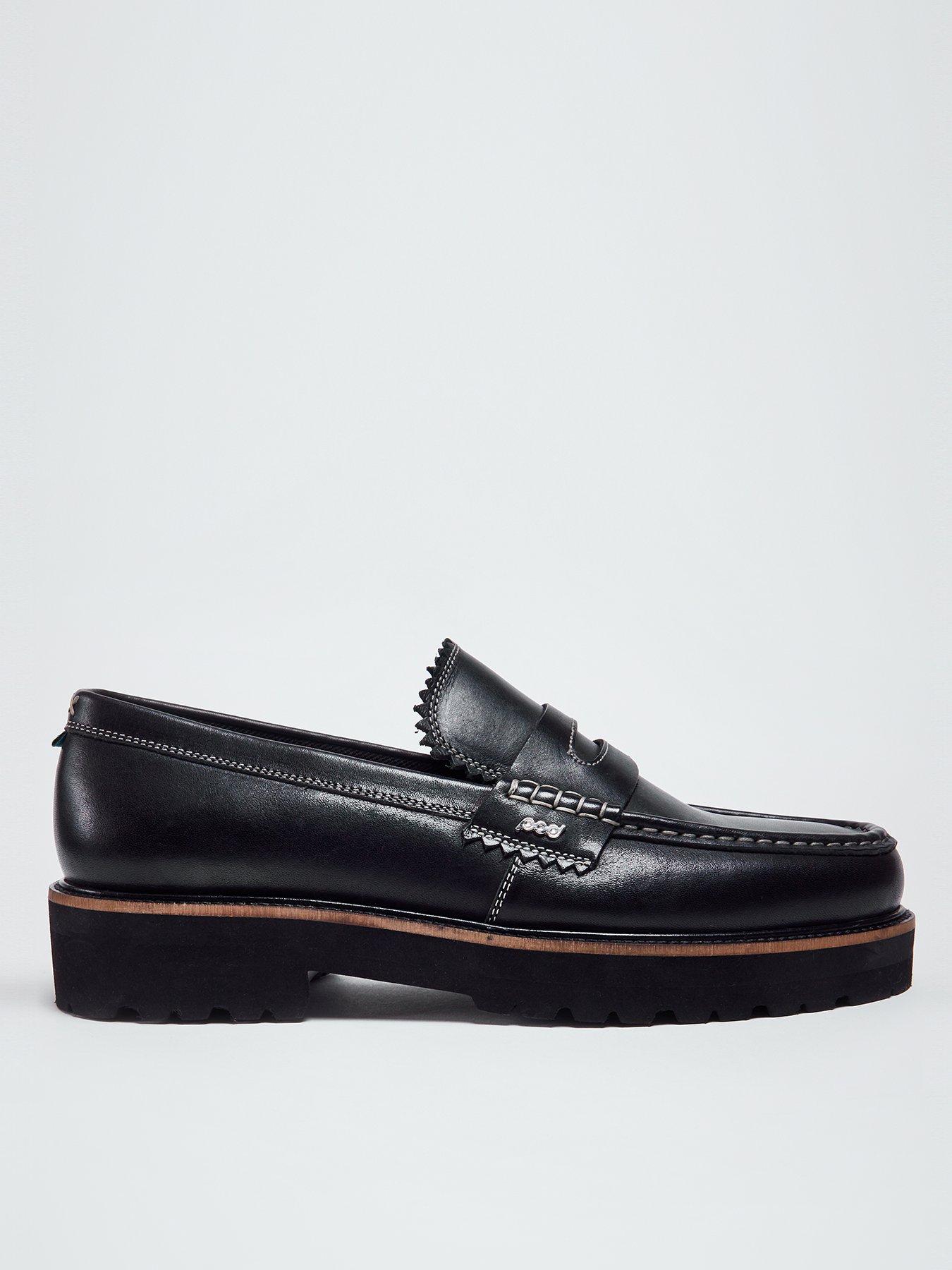  image of pod-luca-chunky-leather-loafers