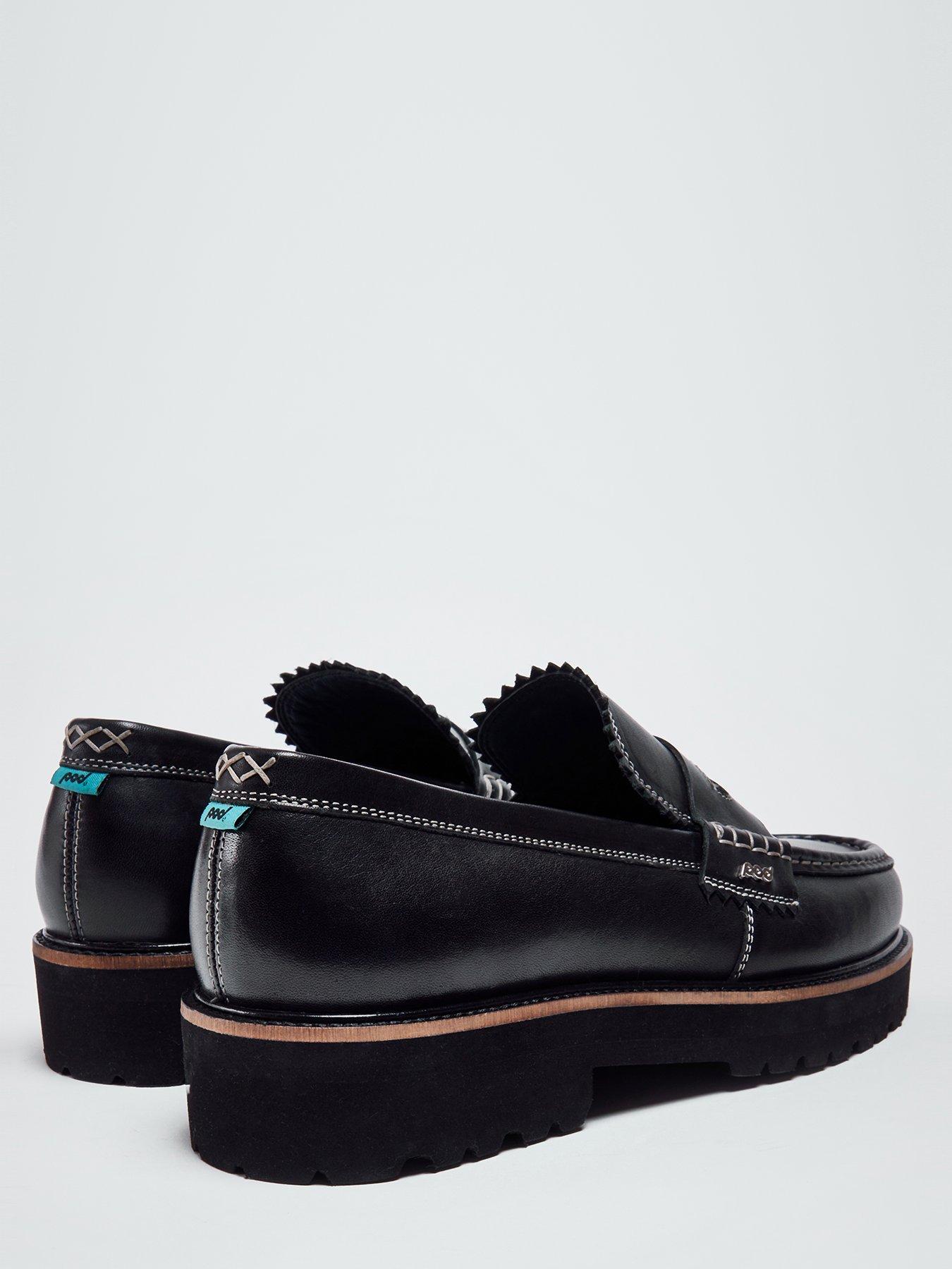  image of pod-luca-chunky-leather-loafers