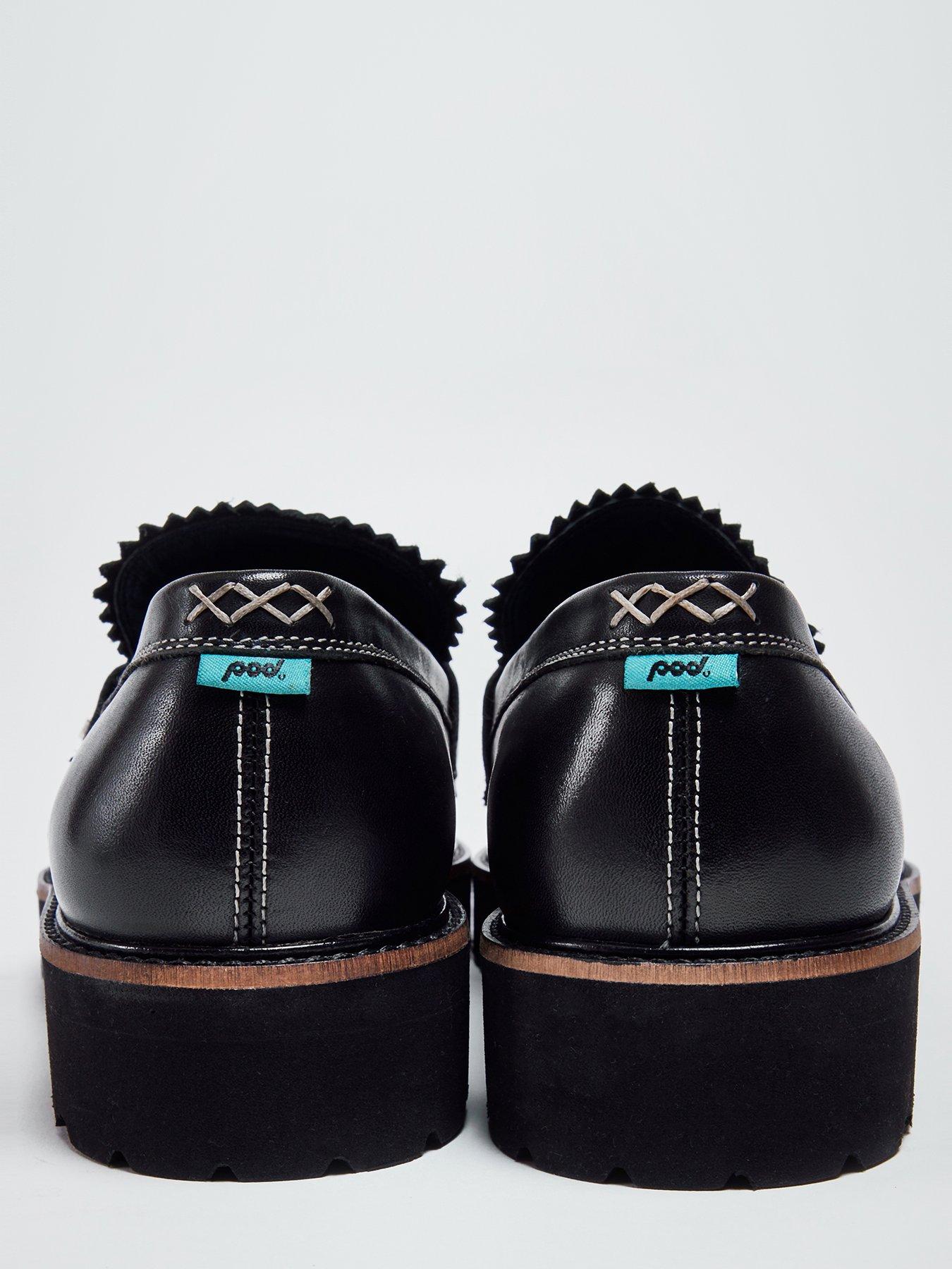 image of pod-luca-chunky-leather-loafers