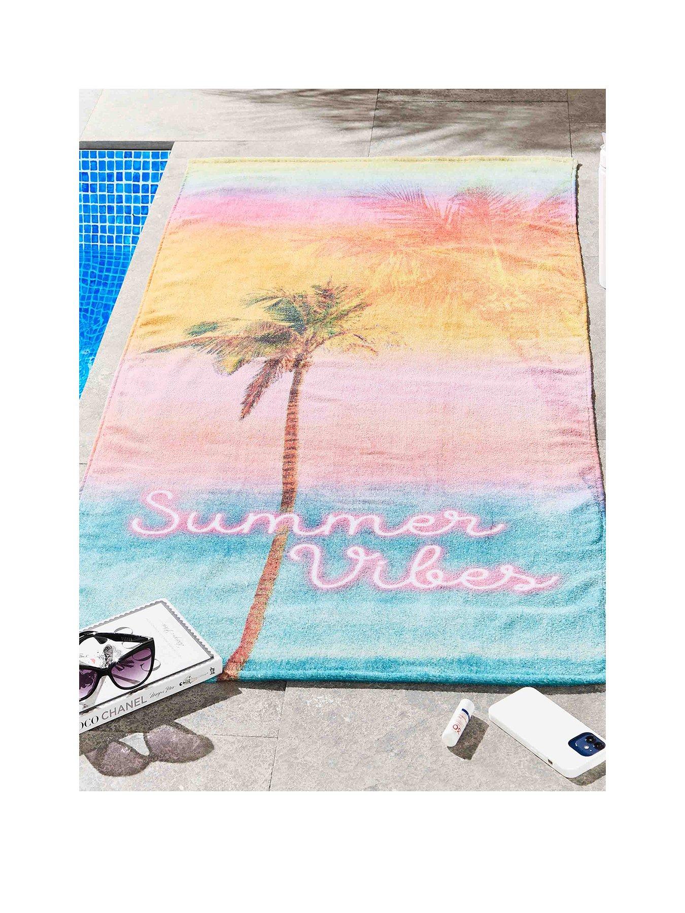 undefined Summer Vibes Beach Towel