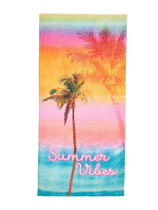 stillFront image of sassy-b-summer-vibes-beach-towel