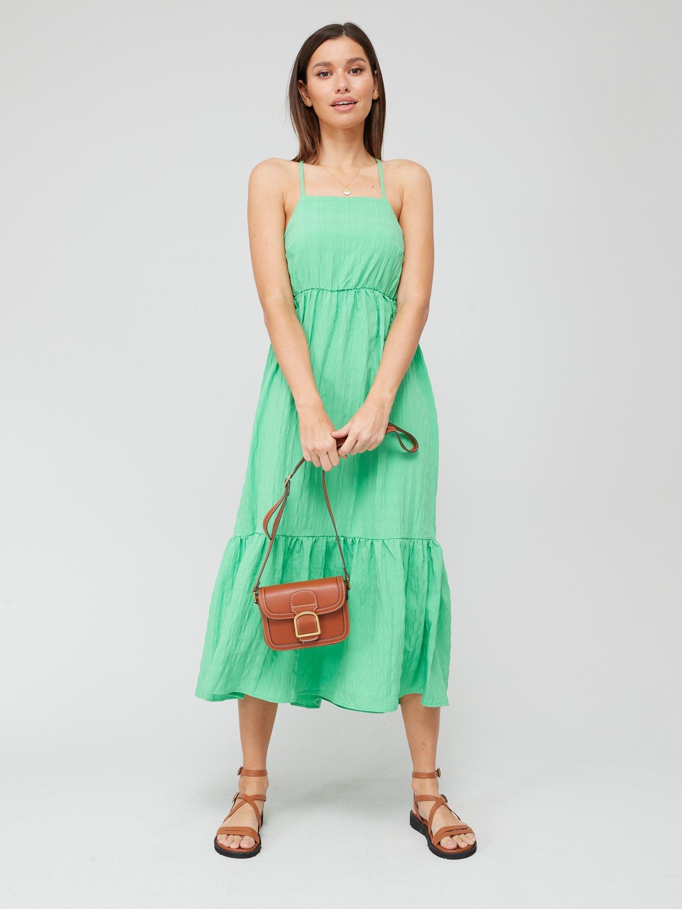 Littlewoods green shop dress