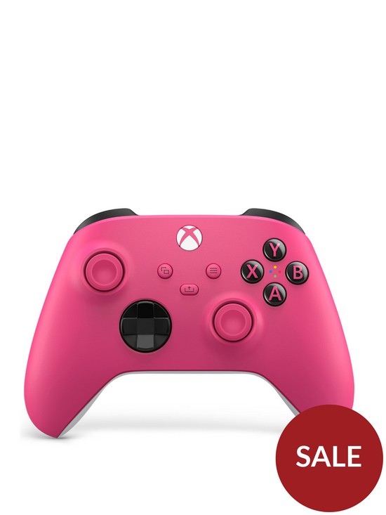 front image of xbox-wireless-controller--nbspdeep-pink