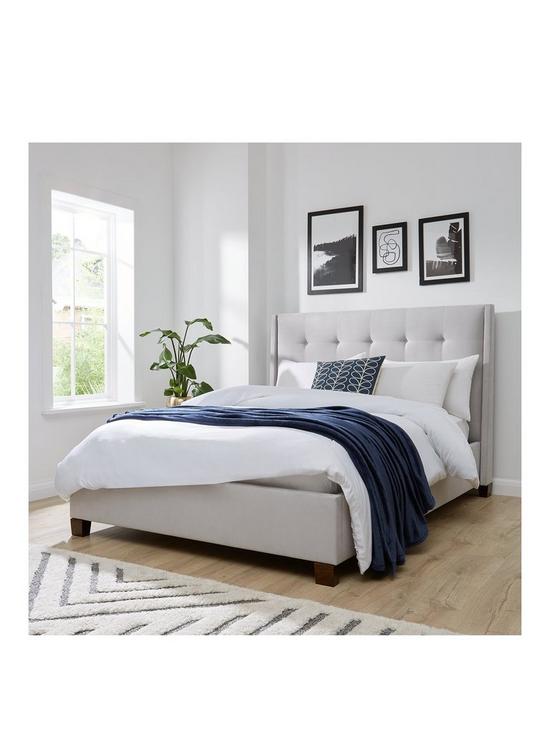 front image of very-home-kraft-fabric-bed