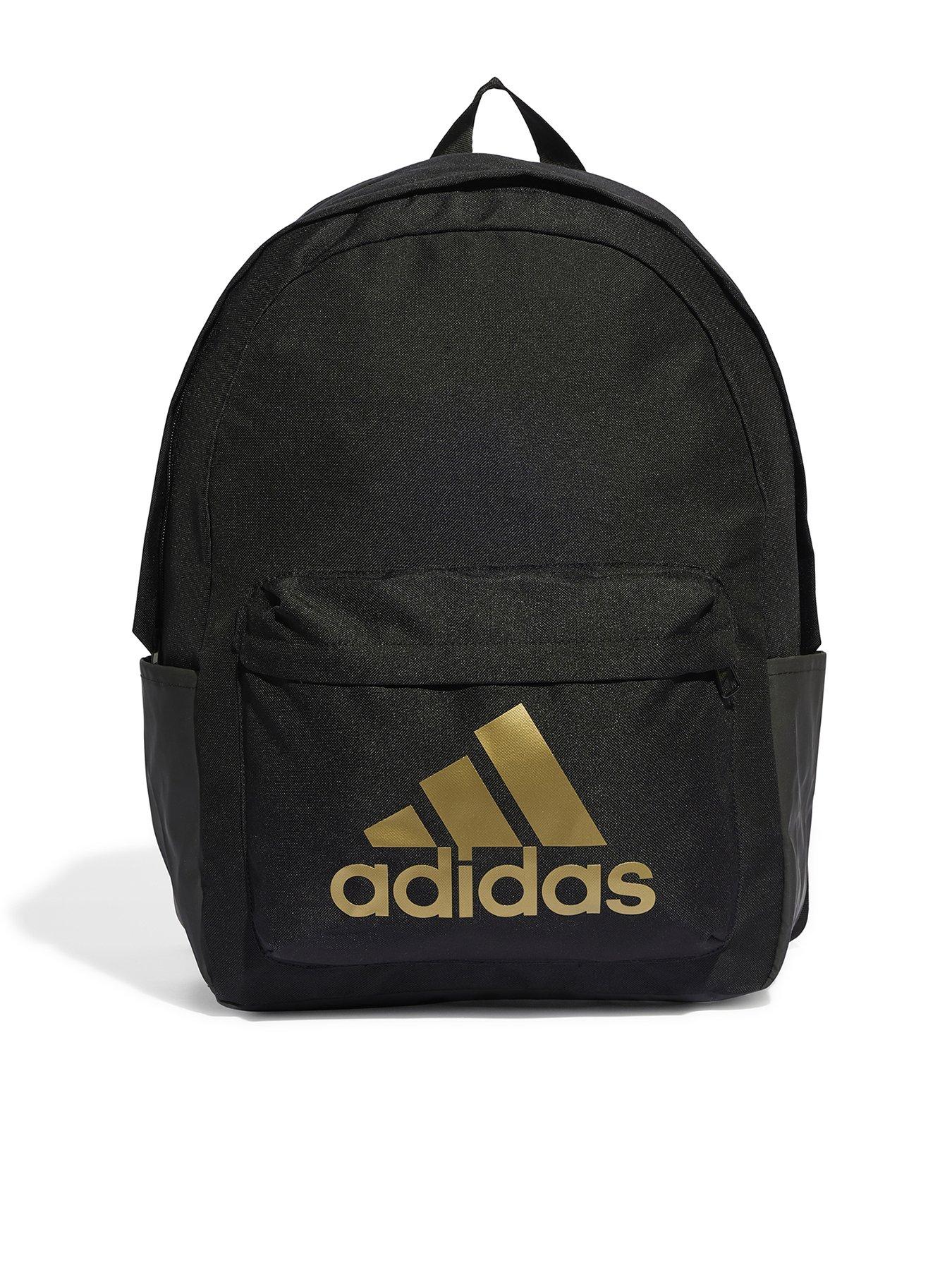 front image of adidas-sportswear-classic-badge-of-sport-backpack-black