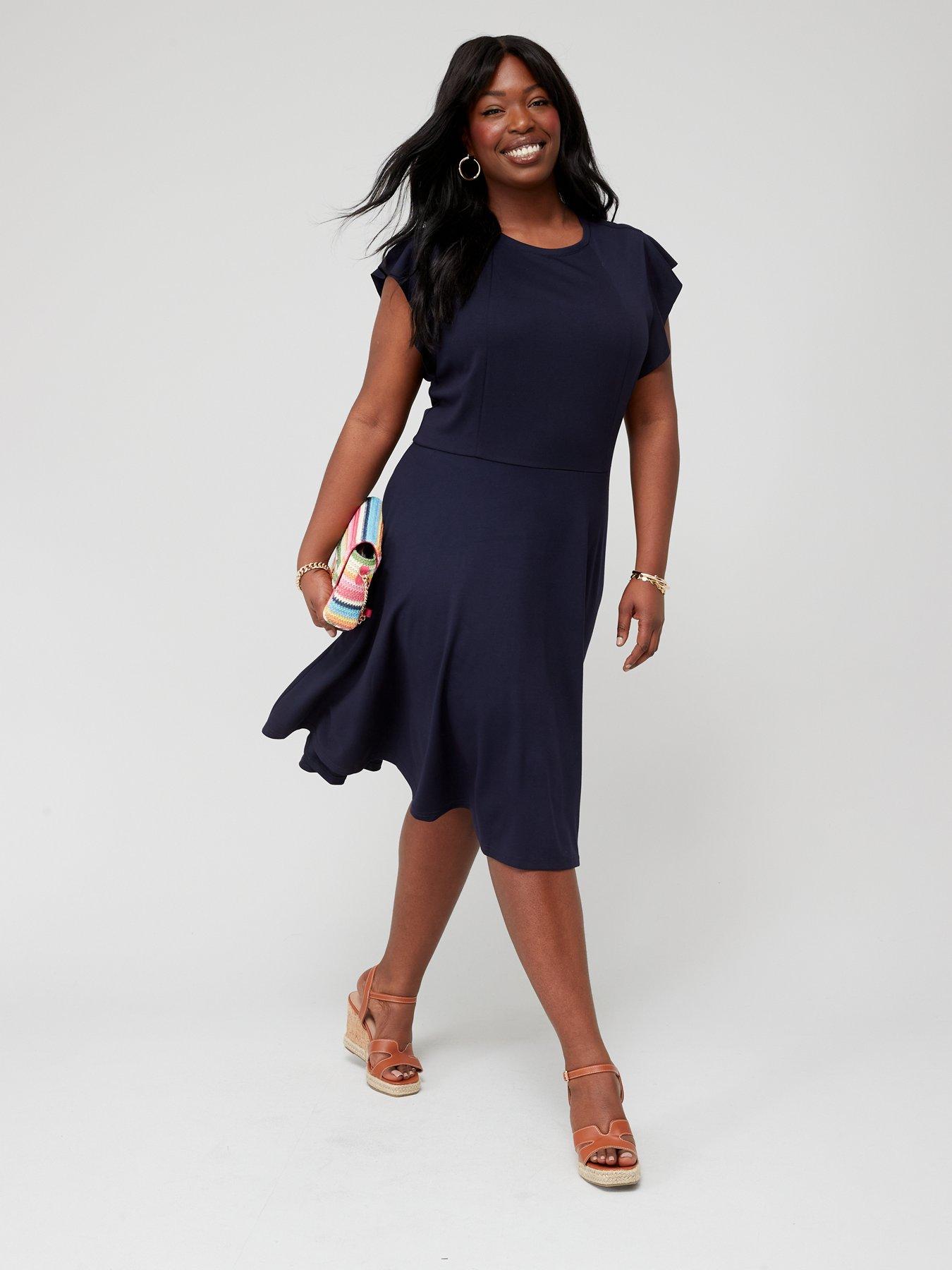 Littlewoods store navy dress