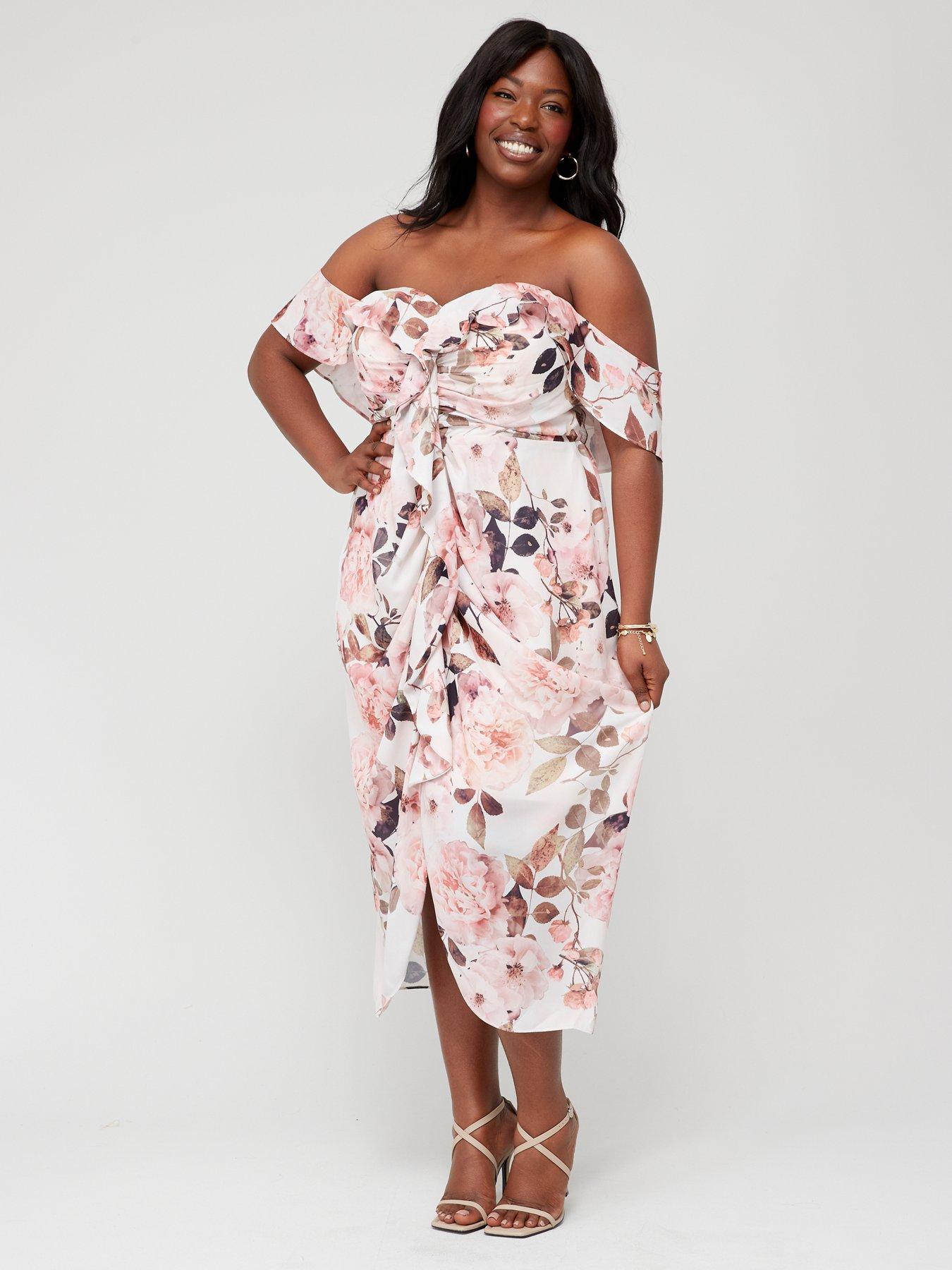 City chic floral maxi dress best sale