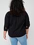  image of city-chic-enchanted-embroidered-top-black