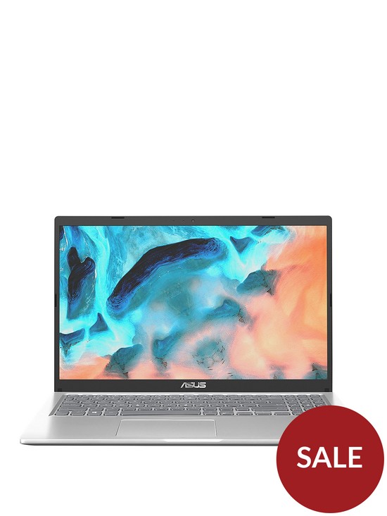 front image of asus-vivobook-15nbspx1500ea-ej2824w-laptop-156in-fhdnbspintel-core-i5-8gb-ram-256gb-ssdnbspwith-optional-microsoft-365-family-1-year-silver