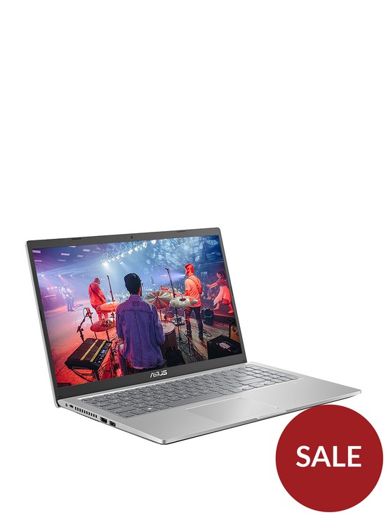 stillFront image of asus-vivobook-x515-laptop-156in-fhdnbspintel-core-i7-8gb-ram-512gb-ssd-with-optional-microsoft-365-family-1-year-silver