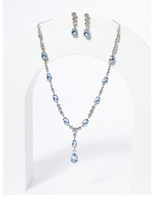 front image of quiz-jewel-teardrop-jewellery-set