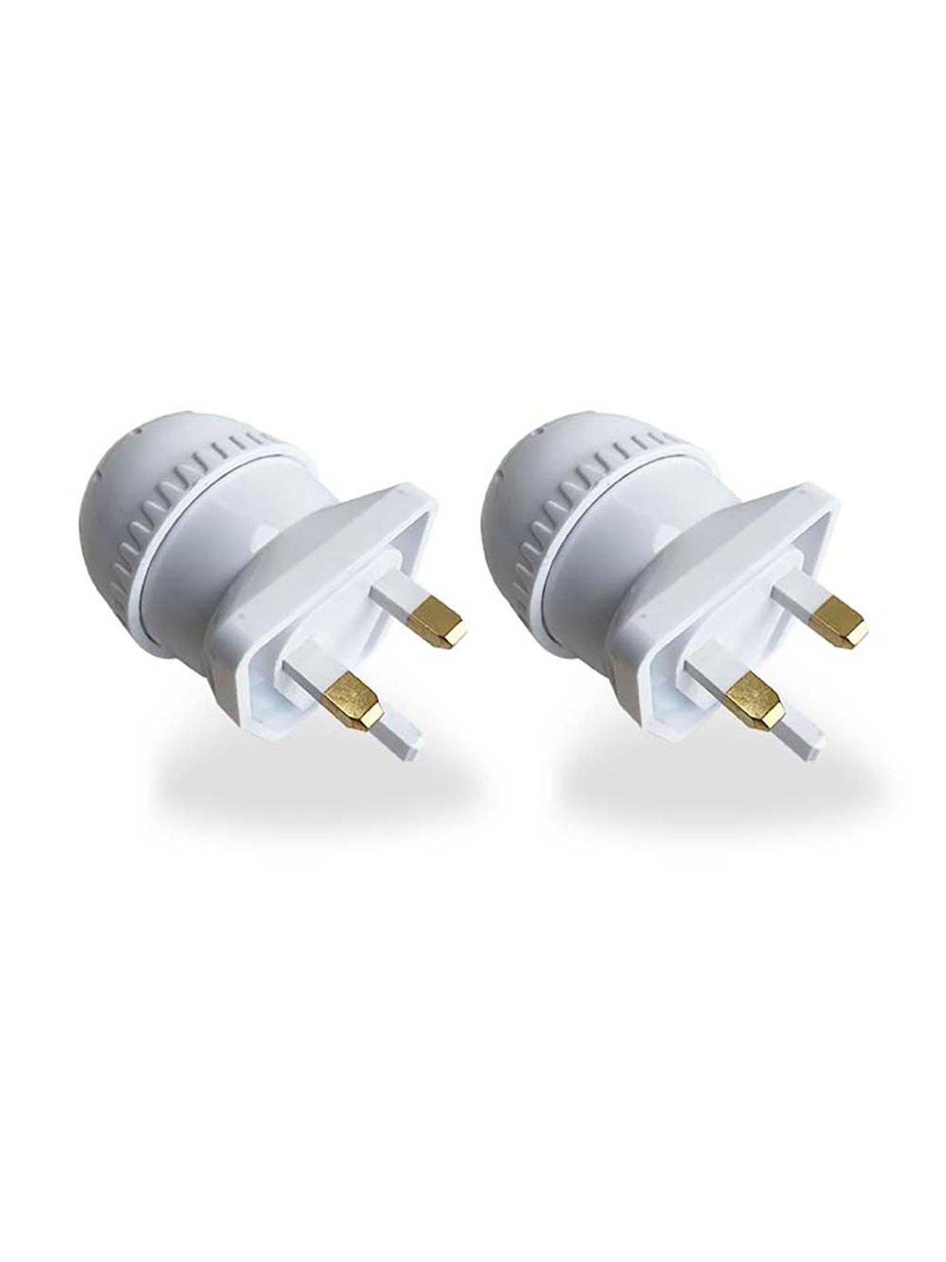 Image 2 of 4 of Dreambaby Auto-Sensor LED Swivel Night Lights - 2 Pack