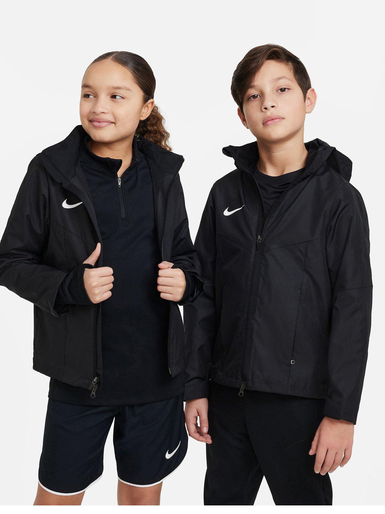 Black nike rain coat hot sale