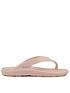  image of totes-ladies-solbounce-toe-post-sandal-light-pink