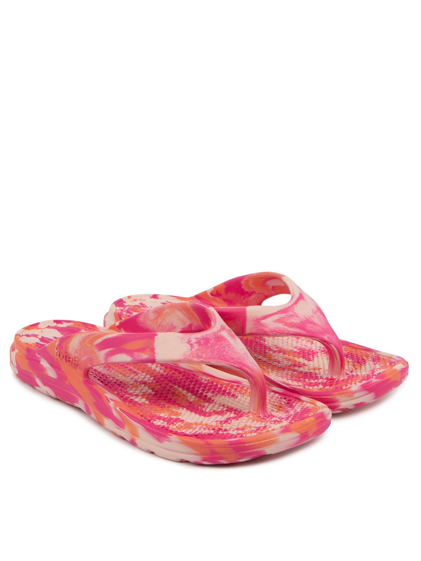 undefined Ladies Solbounce Toe Post Sandal - Pink